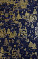 GW-9463D Navy/Gold Wintertown