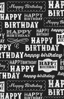 GW-9541B  Chalkboard Birthday