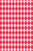 GW-9514D Red and Pink Harlequin