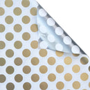 B990C Gold & Silver Dot (B990D) Reversible